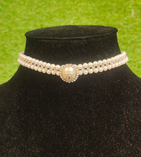 Chanel Pearl Choker