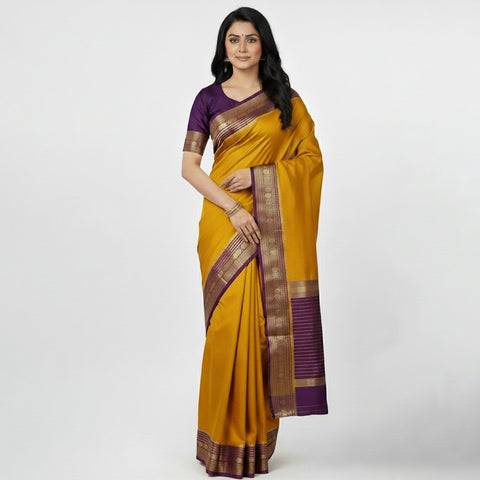Fancy Mysore Silk Sarees-37