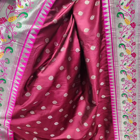 Banarasi Sarees with Paithani Border