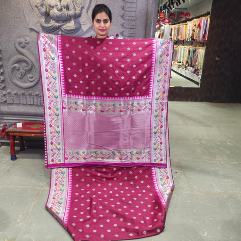 Banarasi Sarees with Paithani Border