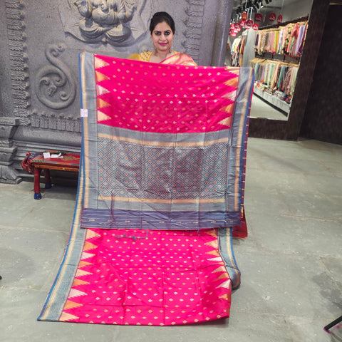 Banarasi sarees with temple border